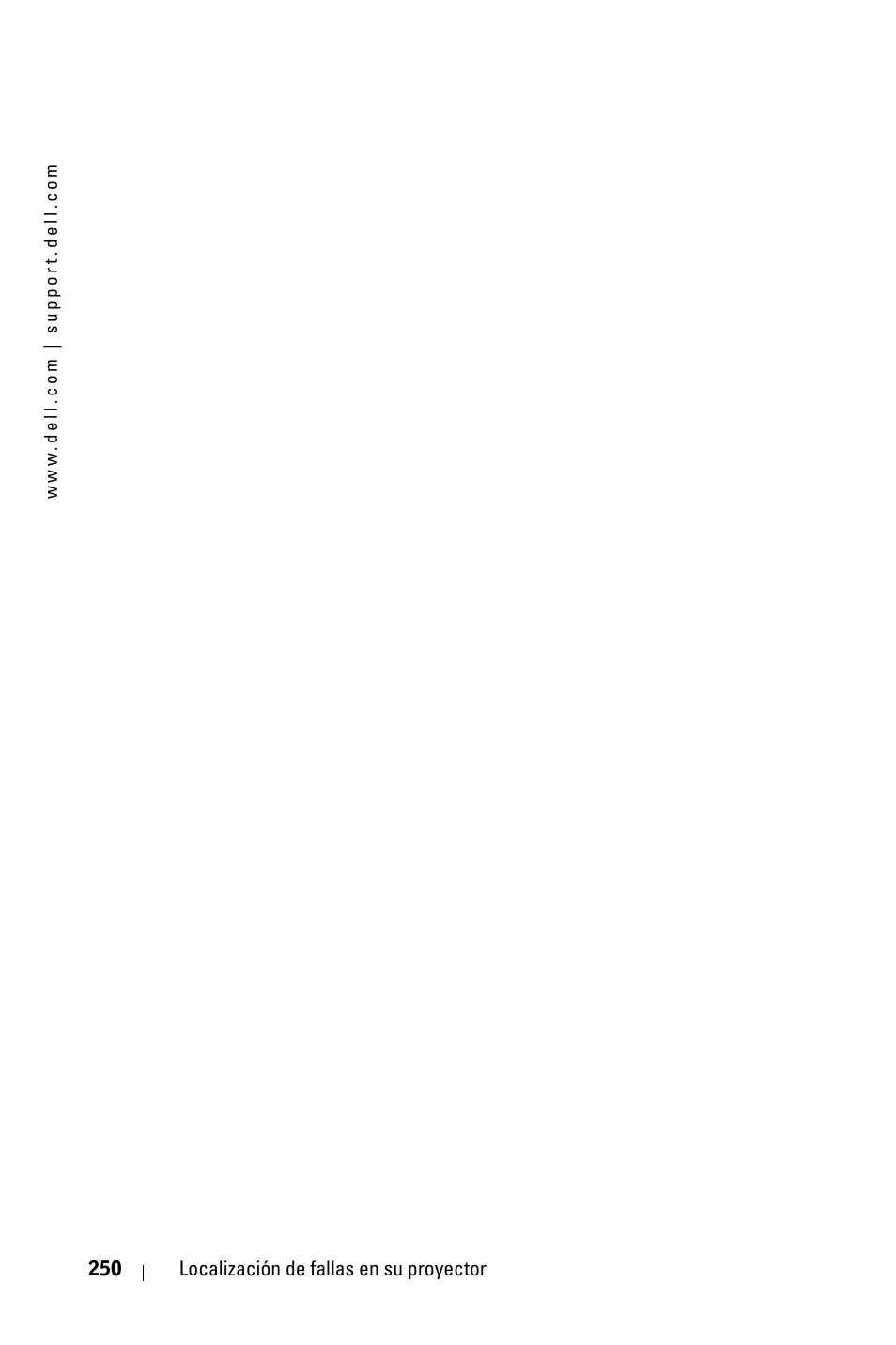 Dell 3400MP Projector User Manual | Page 250 / 570