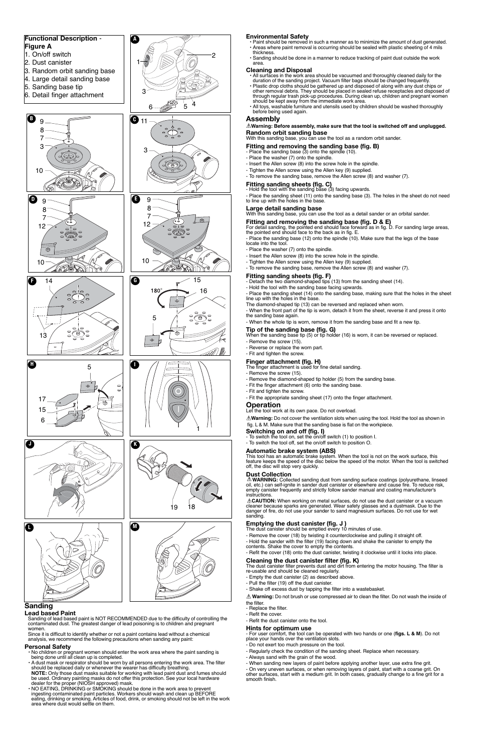 Black & Decker CYCLONE MS1000 User Manual | Page 2 / 7