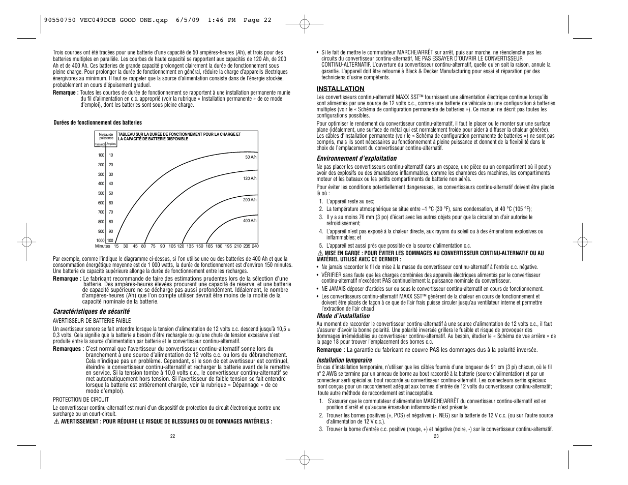 Black & Decker Marine Battery User Manual | Page 12 / 22