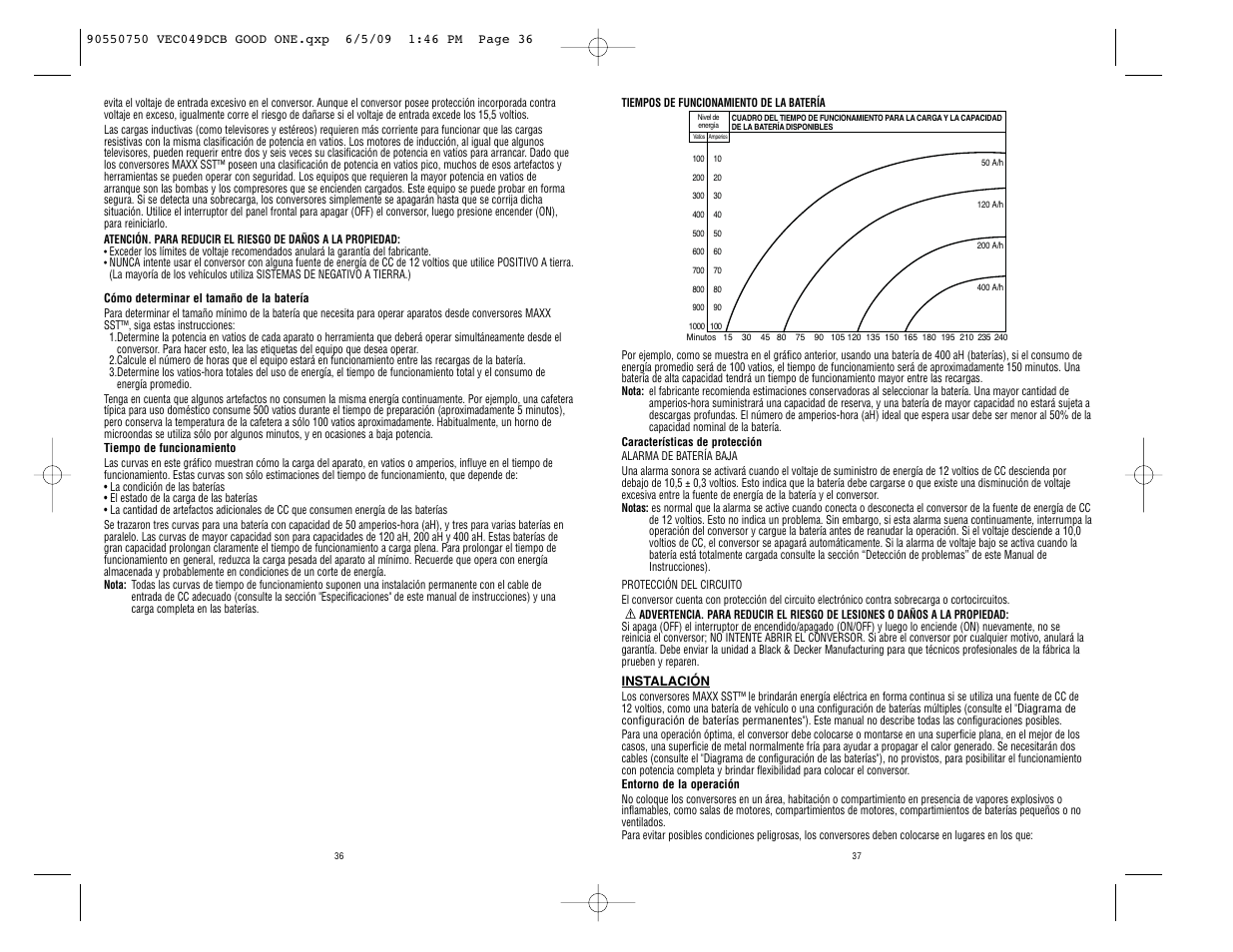 Black & Decker Marine Battery User Manual | Page 19 / 22