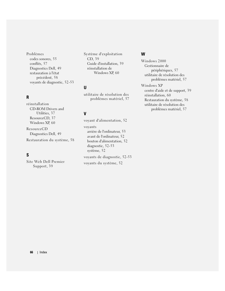 Dell OptiPlex 170L User Manual | Page 66 / 202