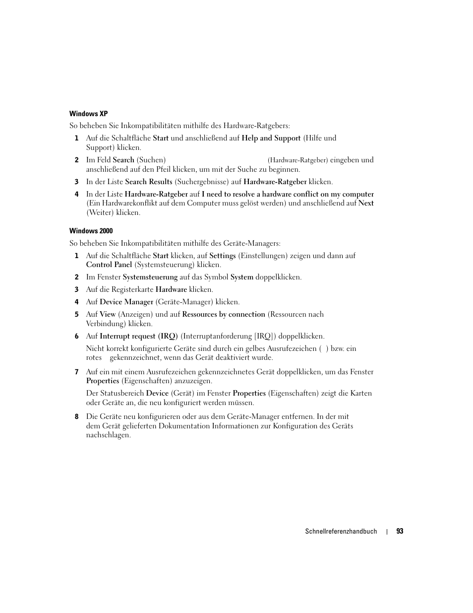 Dell OptiPlex 170L User Manual | Page 93 / 202