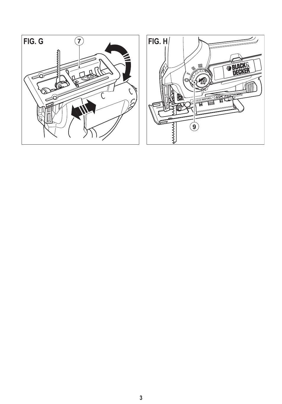 Black & Decker Linea Pro KS650K User Manual | Page 3 / 17