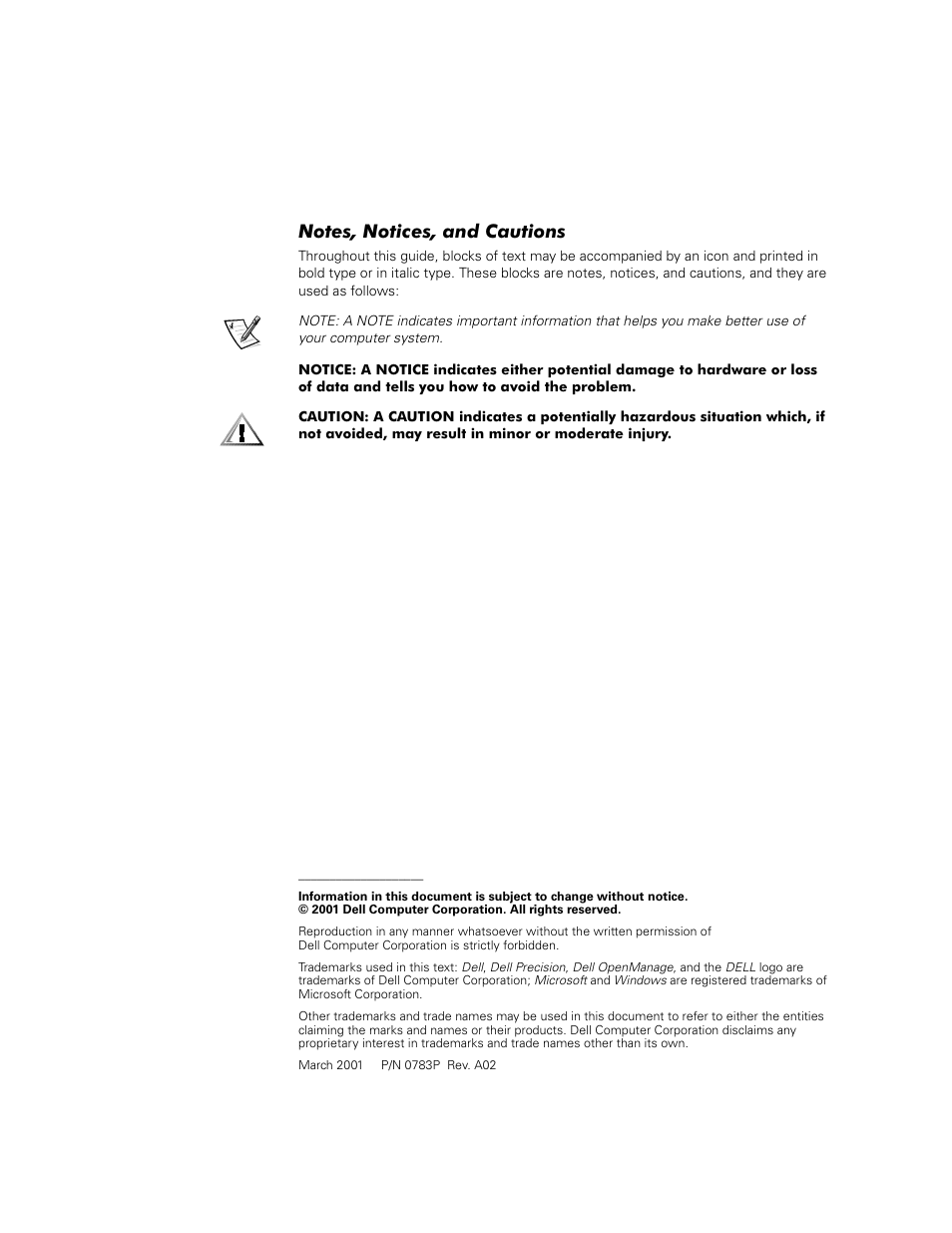 Dell Precision 620 User Manual | Page 4 / 112