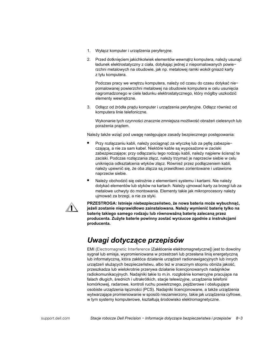 6xbhjepuzd[dfqs[fqjtíx | Dell Precision 620 User Manual | Page 65 / 112