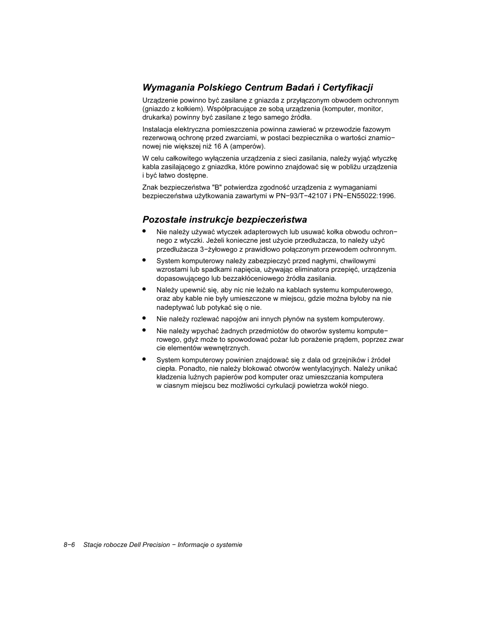 Dell Precision 620 User Manual | Page 68 / 112