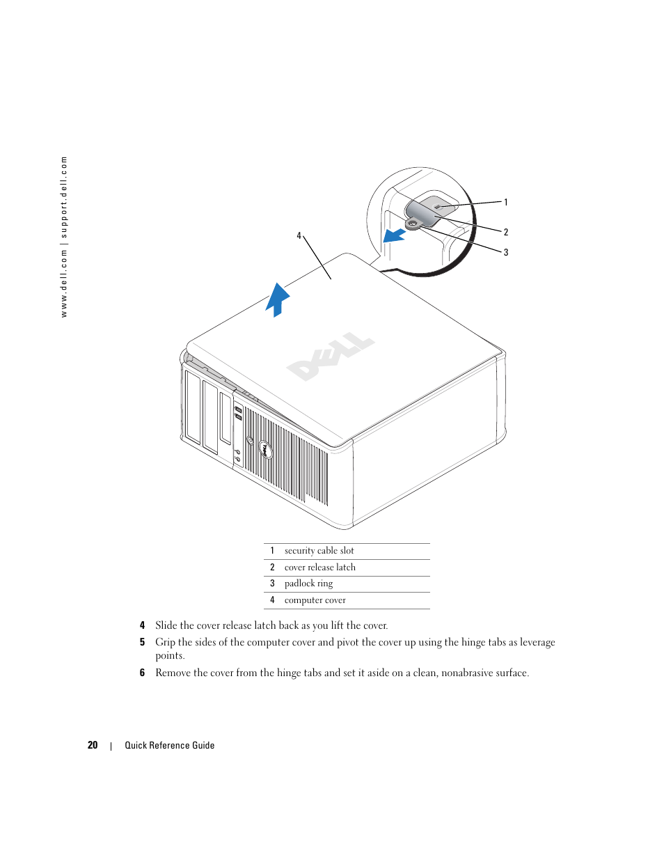 Dell OptiPlex GX520 User Manual | Page 20 / 134