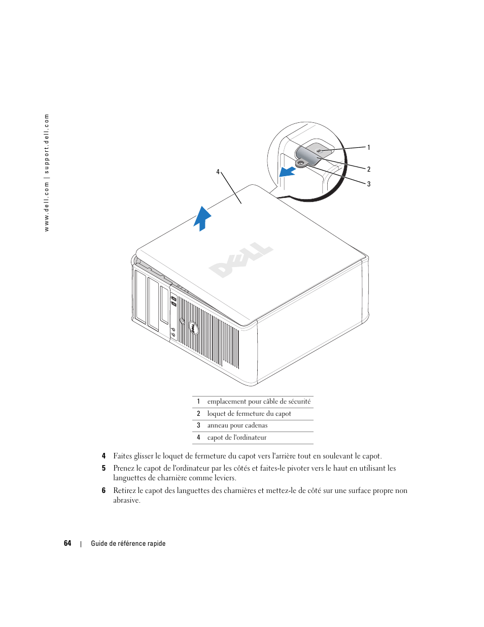 Dell OptiPlex GX520 User Manual | Page 64 / 134