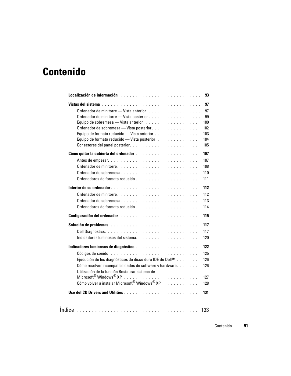 Dell OptiPlex GX520 User Manual | Page 91 / 134