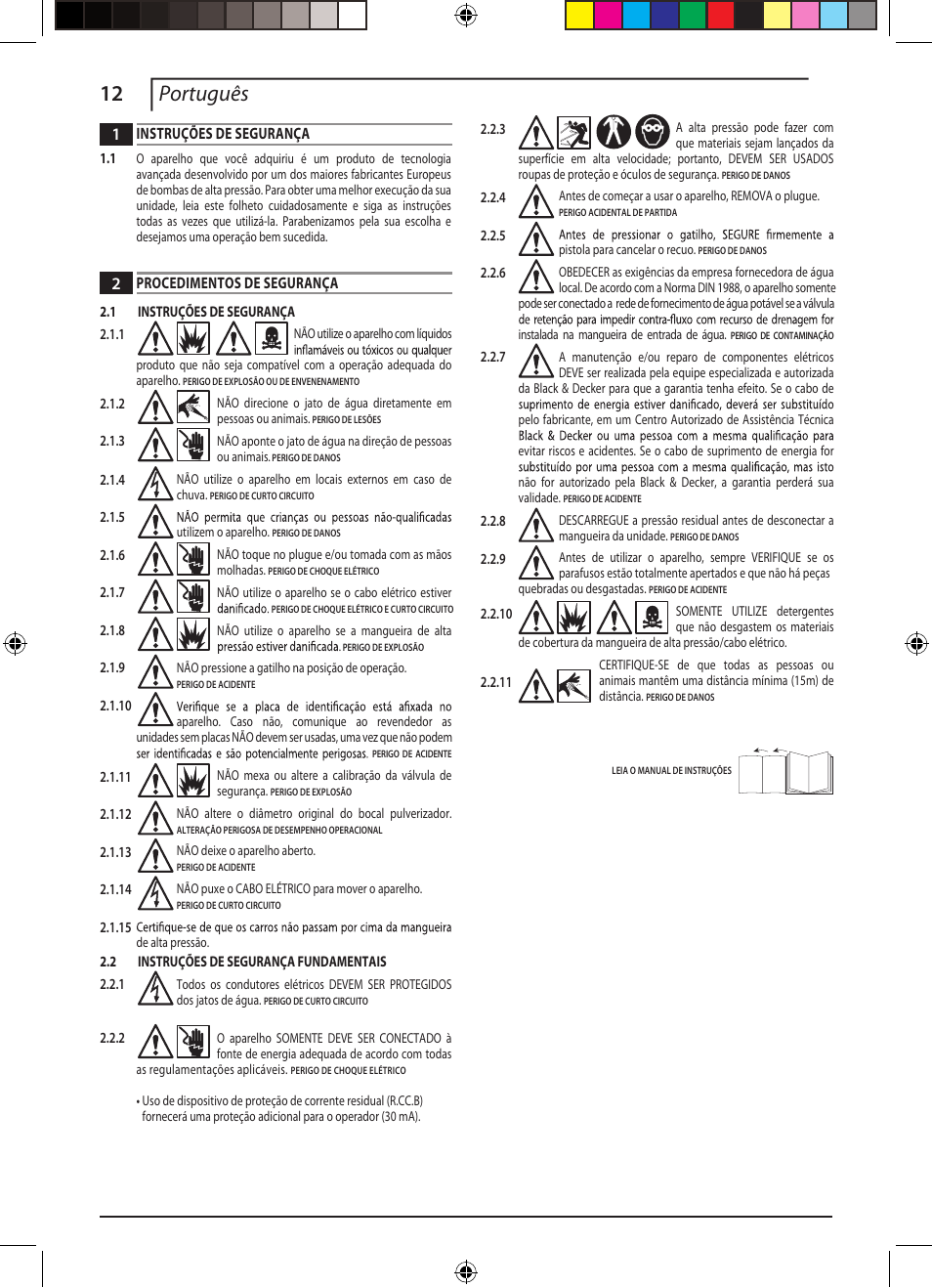 12 português | Black & Decker 662275-03 User Manual | Page 12 / 22