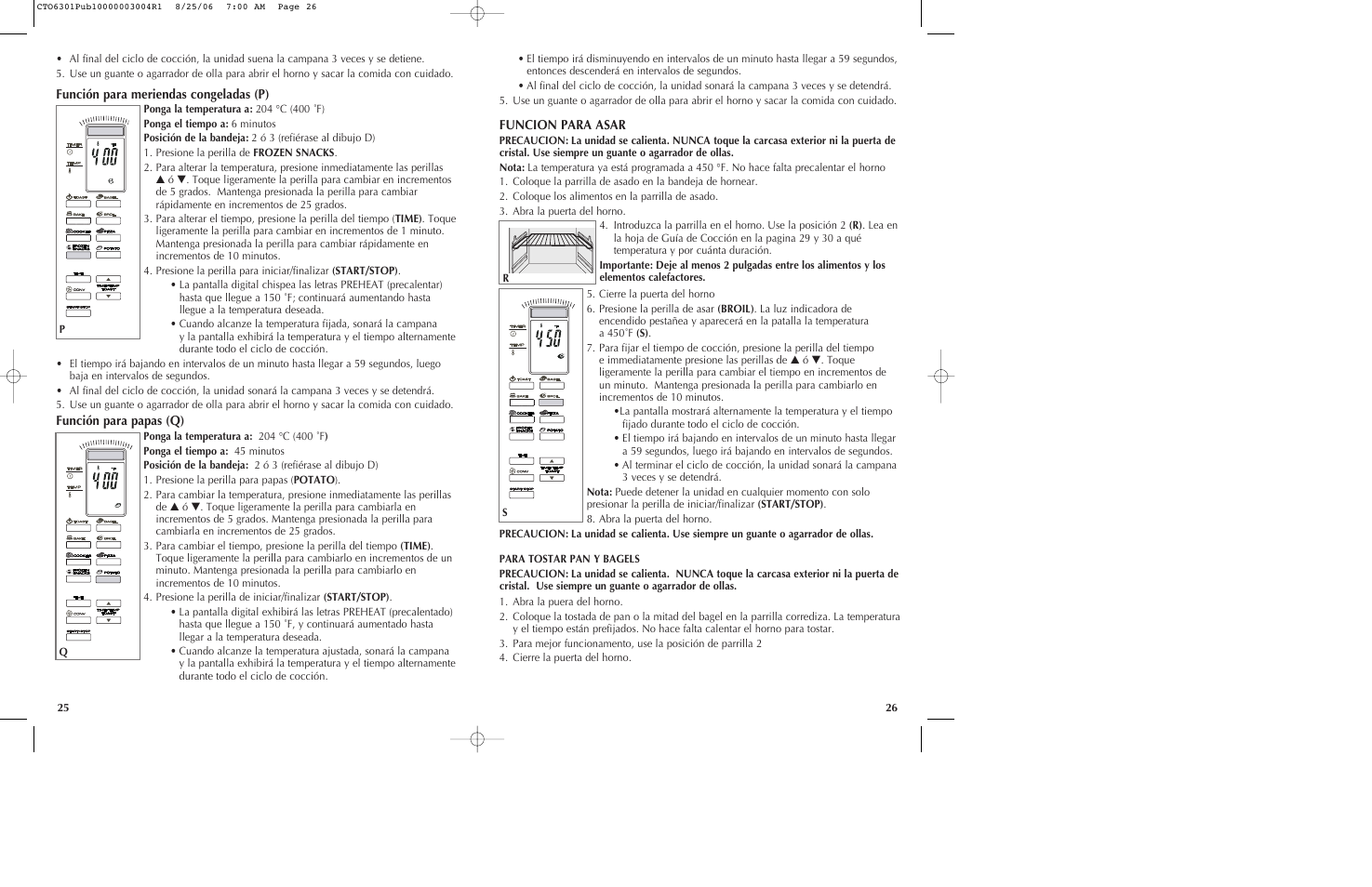 Black & Decker CTO6301 User Manual | Page 14 / 27