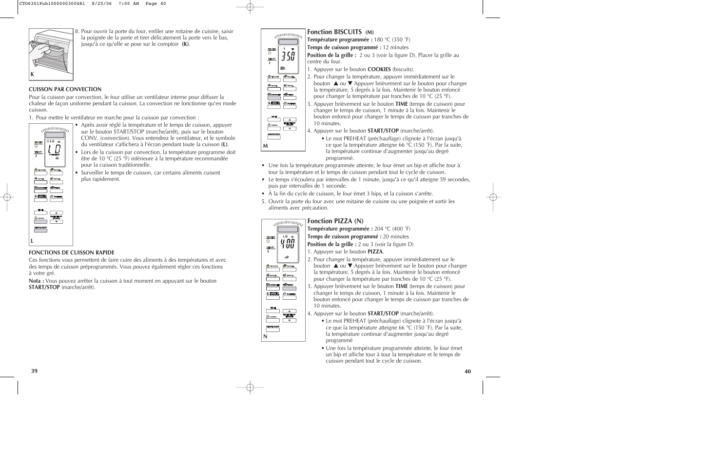 Black & Decker CTO6301 User Manual | Page 21 / 27