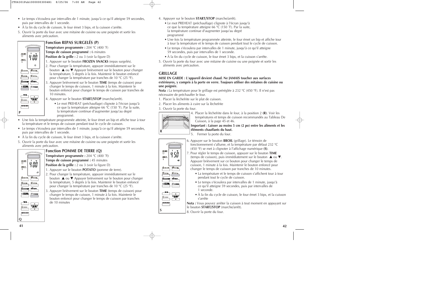 Black & Decker CTO6301 User Manual | Page 22 / 27