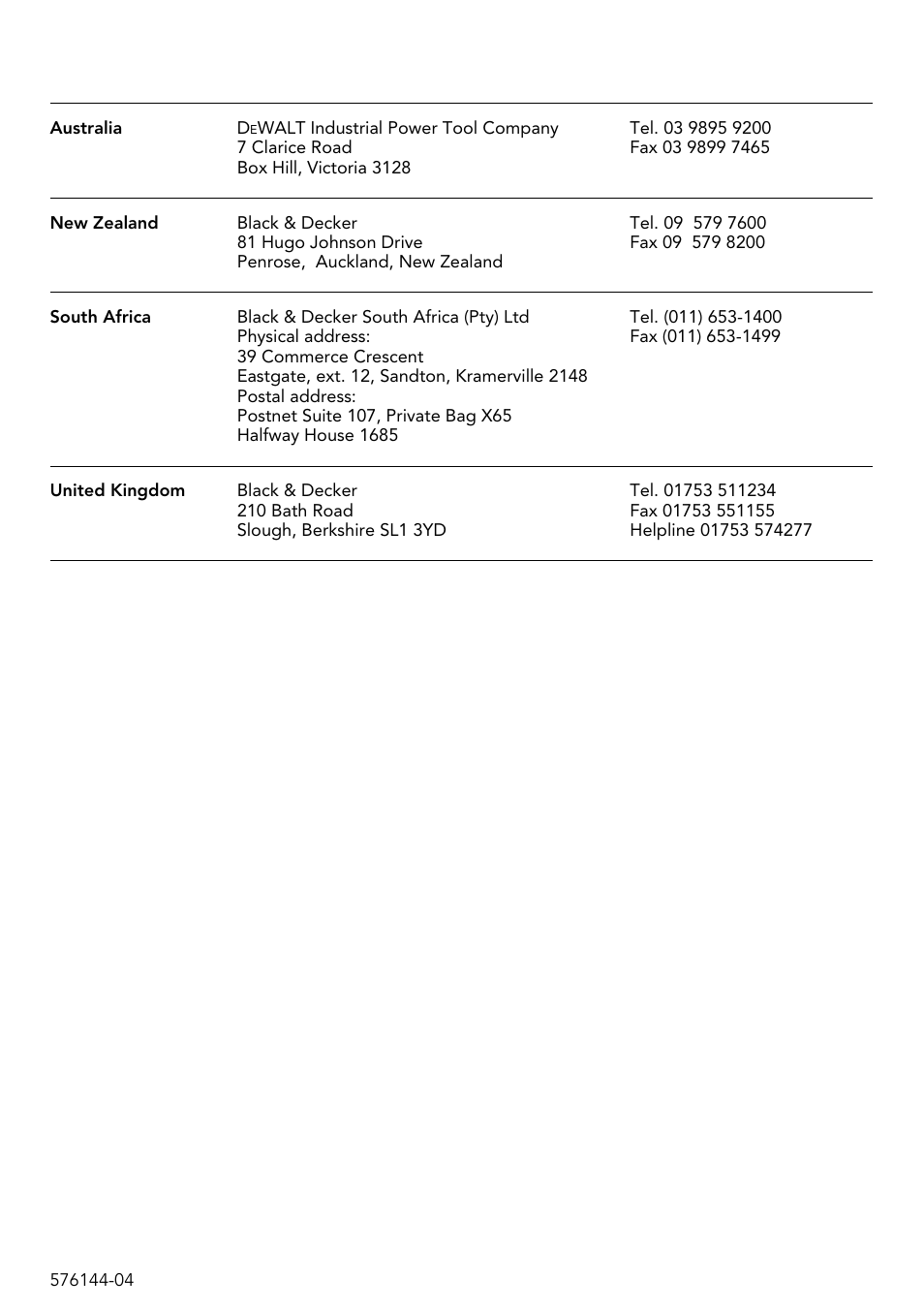 Black & Decker GT25 User Manual | Page 14 / 16