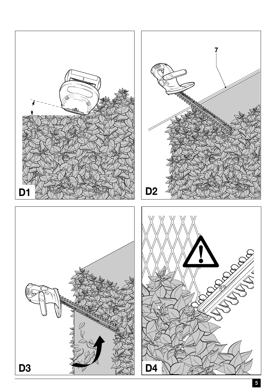 D4 d1 d2 | Black & Decker GT25 User Manual | Page 5 / 16