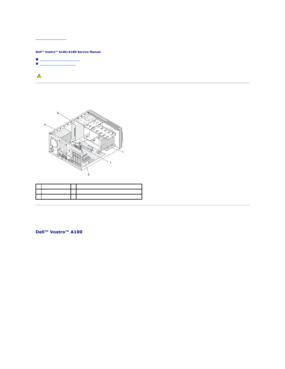 Technical overview, Inside view of your computer, System board components | Dell™ vostro™ a100 | Dell Vostro A180 (Early 2009) User Manual | Page 27 / 30