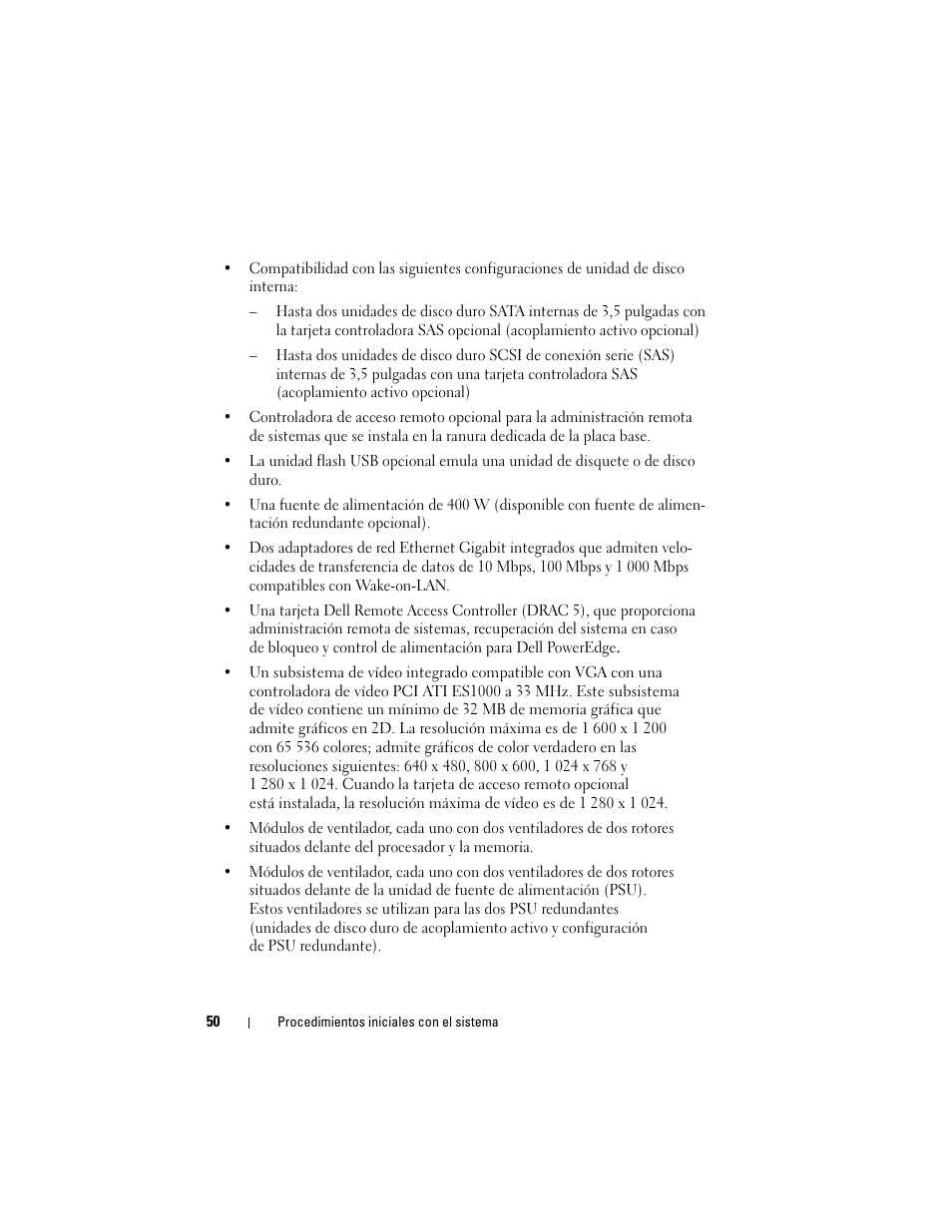 Dell PowerEdge R300 User Manual | Page 52 / 62