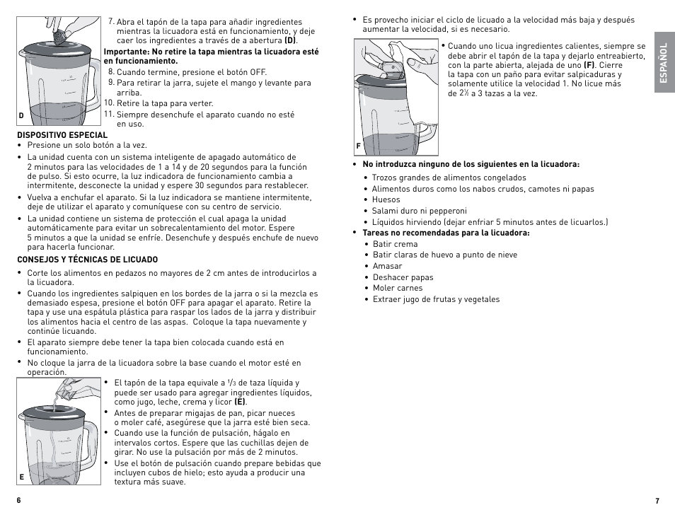 Black & Decker BlP6601M User Manual | Page 4 / 19