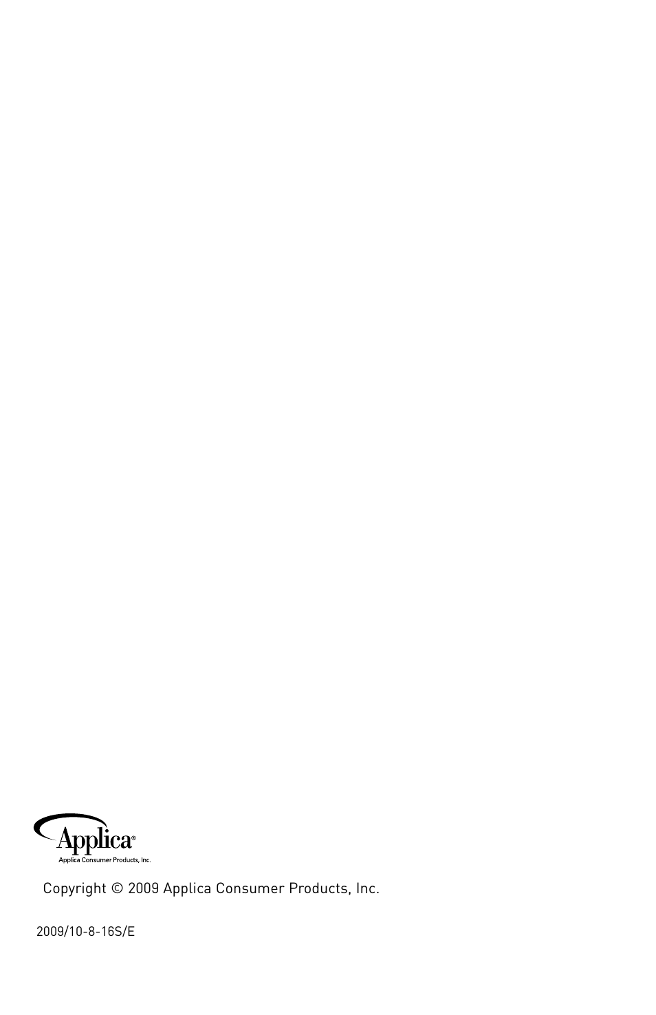 Black & Decker RC3203 User Manual | Page 13 / 13