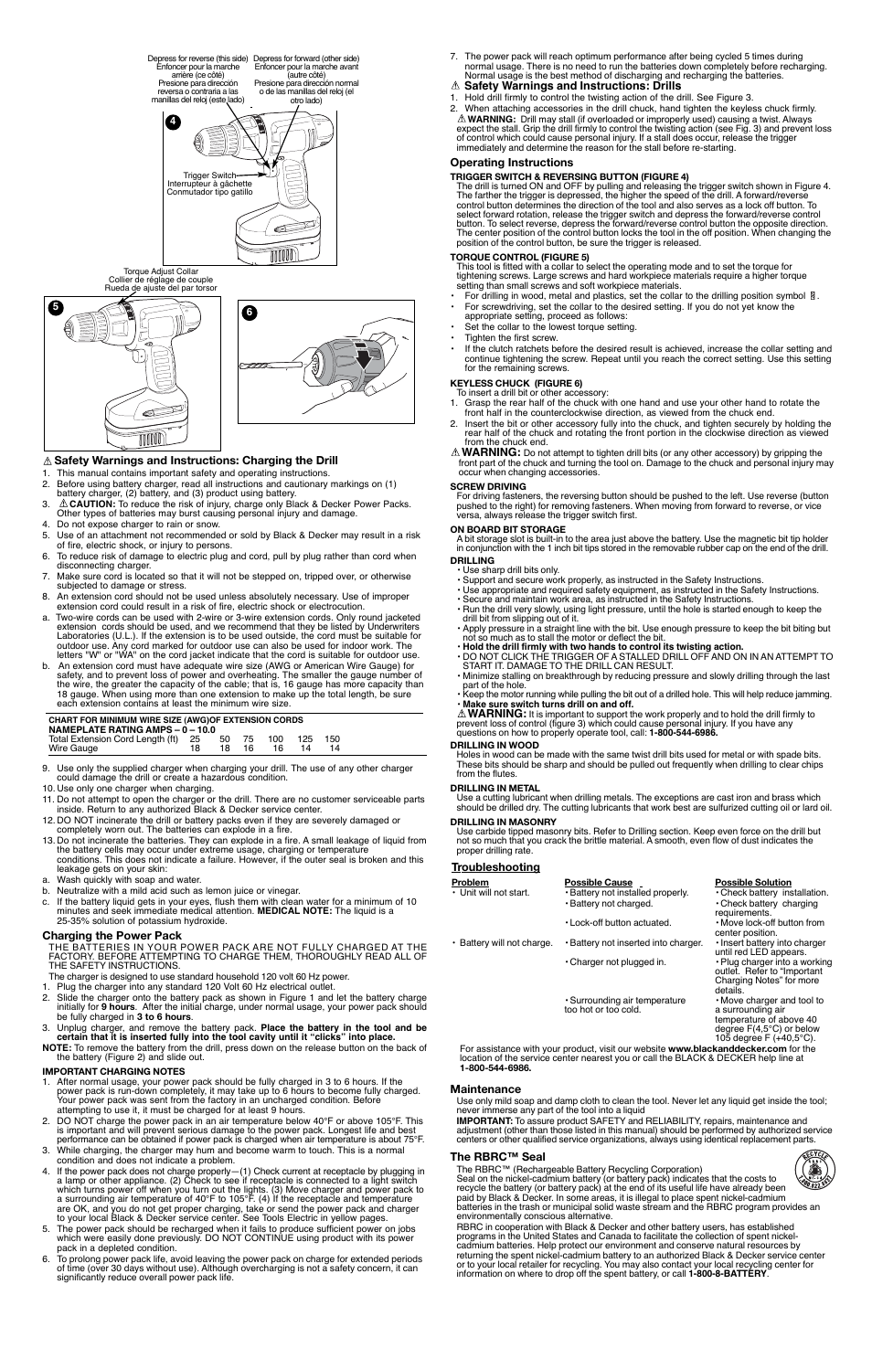 Black & Decker 90532472 User Manual | Page 2 / 7