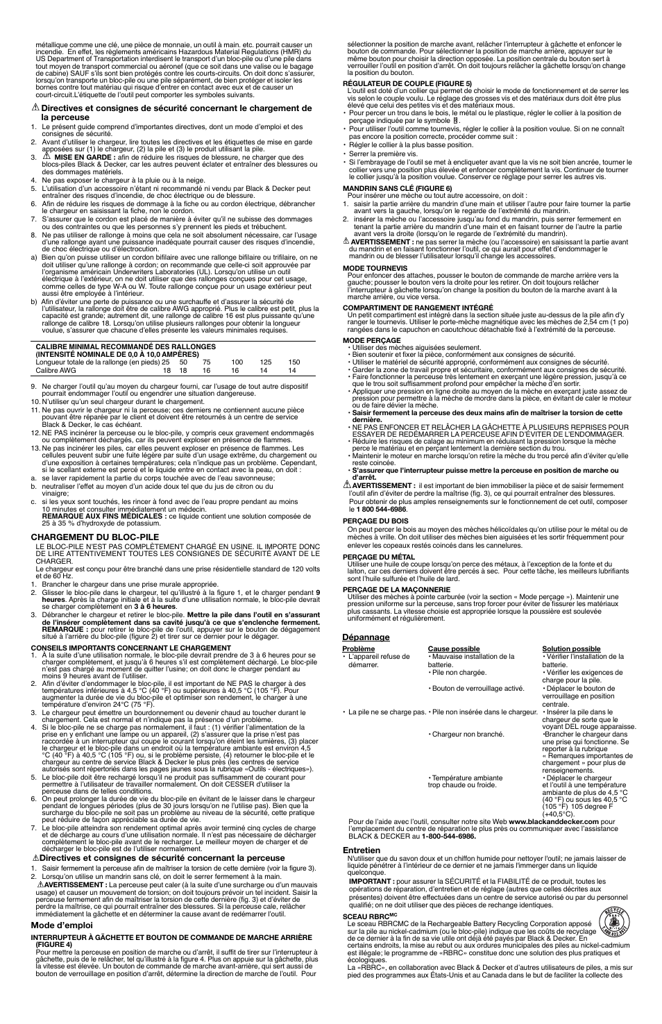 Black & Decker 90532472 User Manual | Page 4 / 7