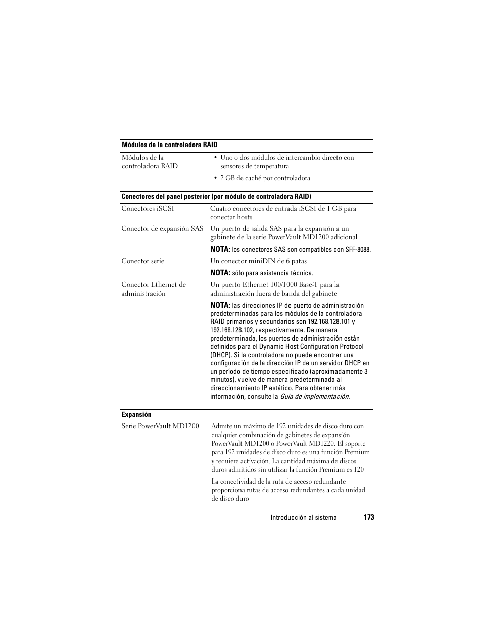Dell PowerVault MD3200i User Manual | Page 175 / 222