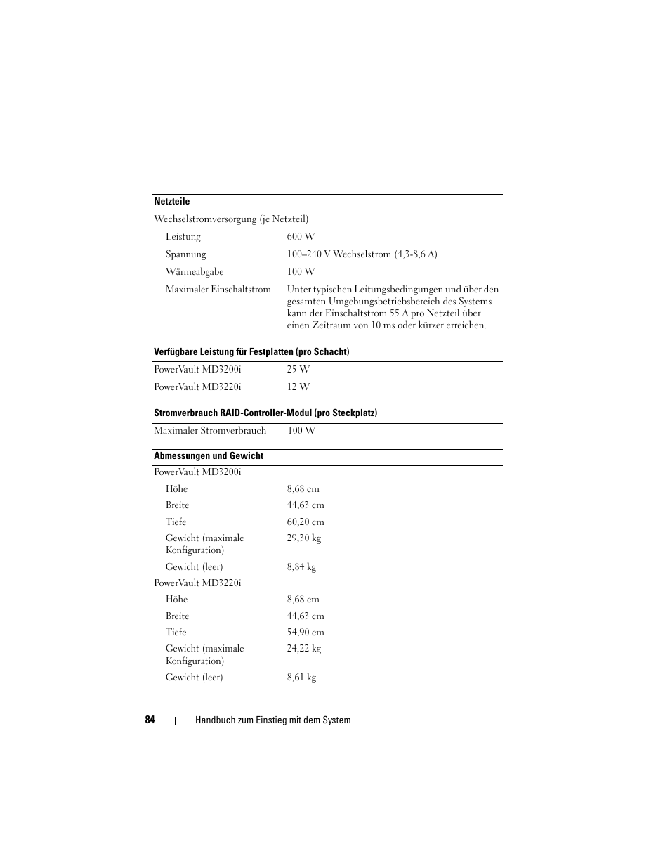Dell PowerVault MD3200i User Manual | Page 86 / 222