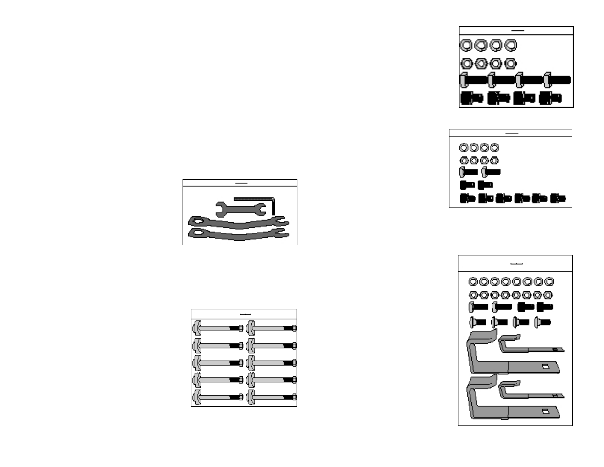 Herrajes necesarios | Black & Decker 606404-00 User Manual | Page 34 / 46