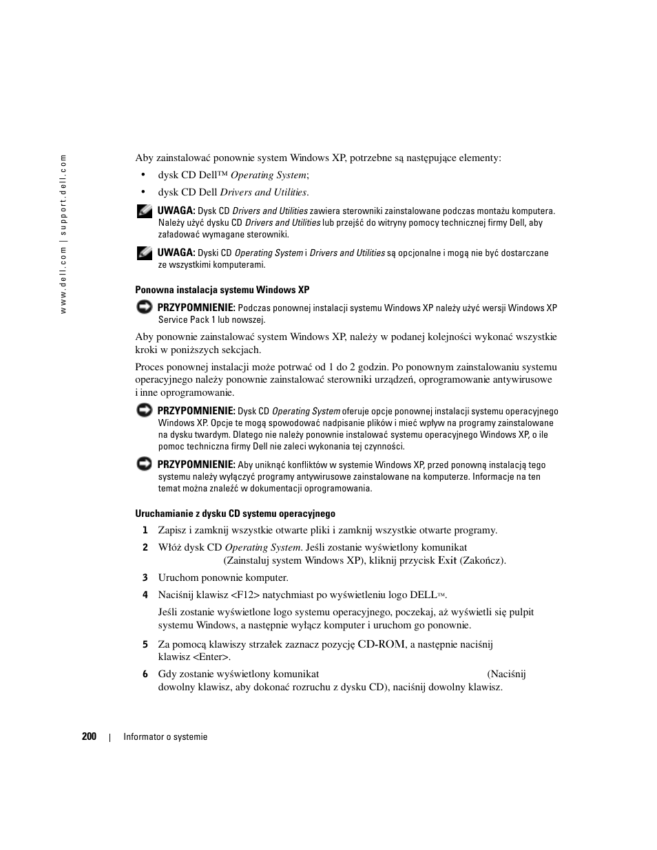 Dell OptiPlex 170L User Manual | Page 200 / 238