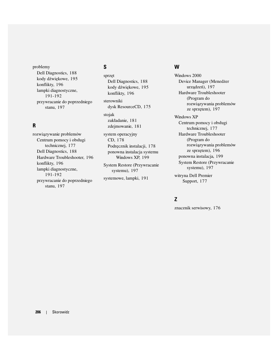 Dell OptiPlex 170L User Manual | Page 206 / 238