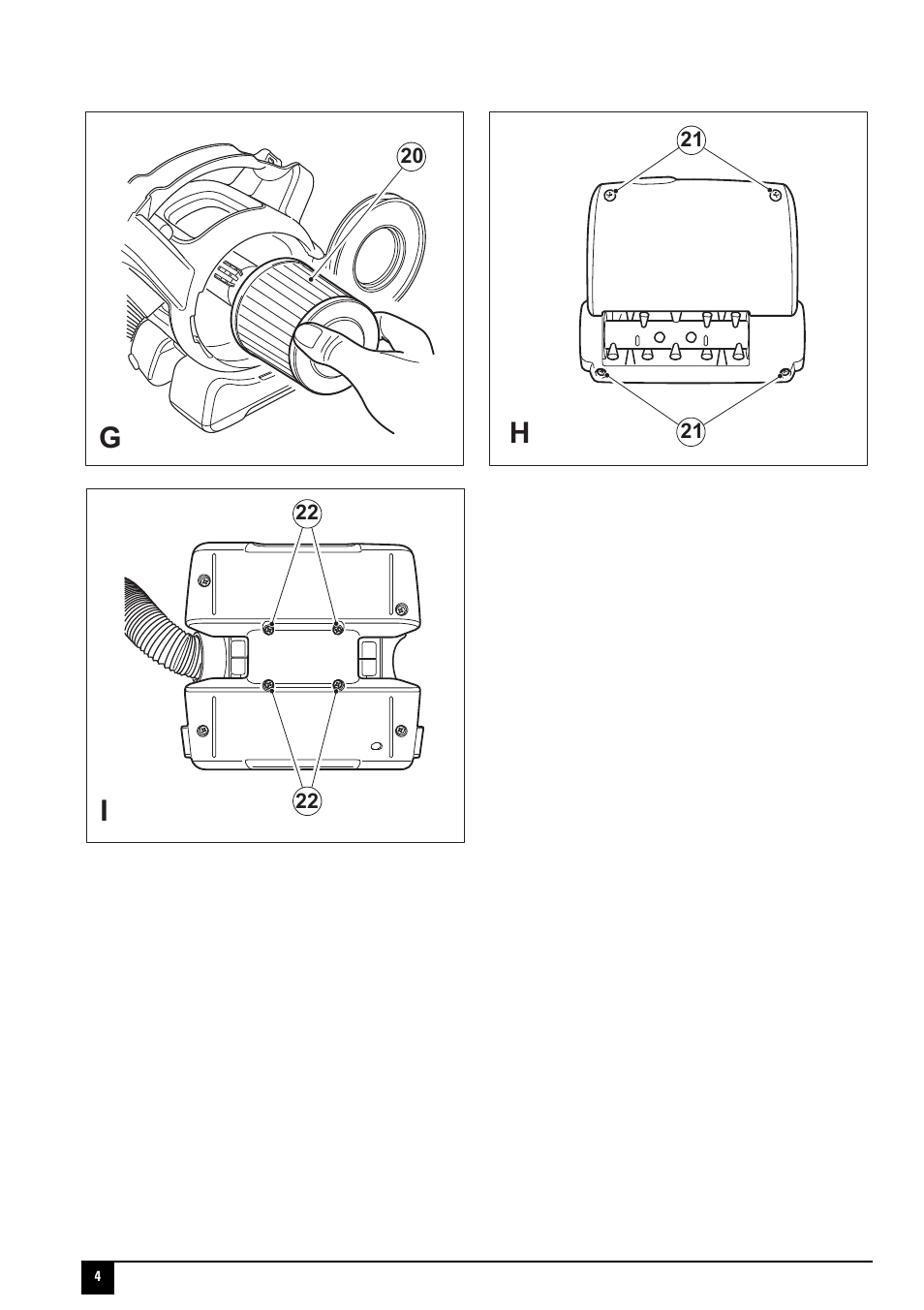 Ig h | Black & Decker Dustbuster Flexi PD1200 User Manual | Page 4 / 12
