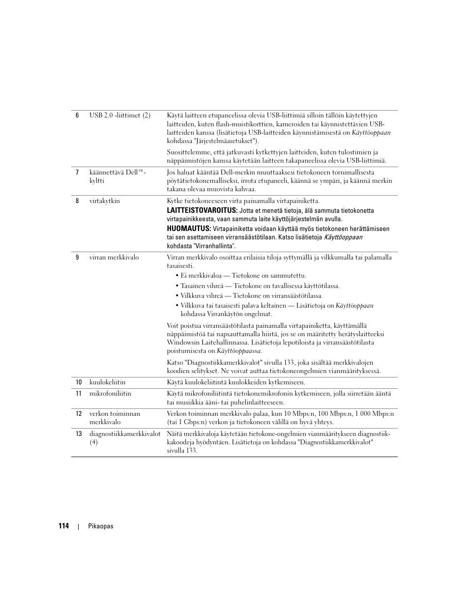 Dell Precision 490 User Manual | Page 114 / 380