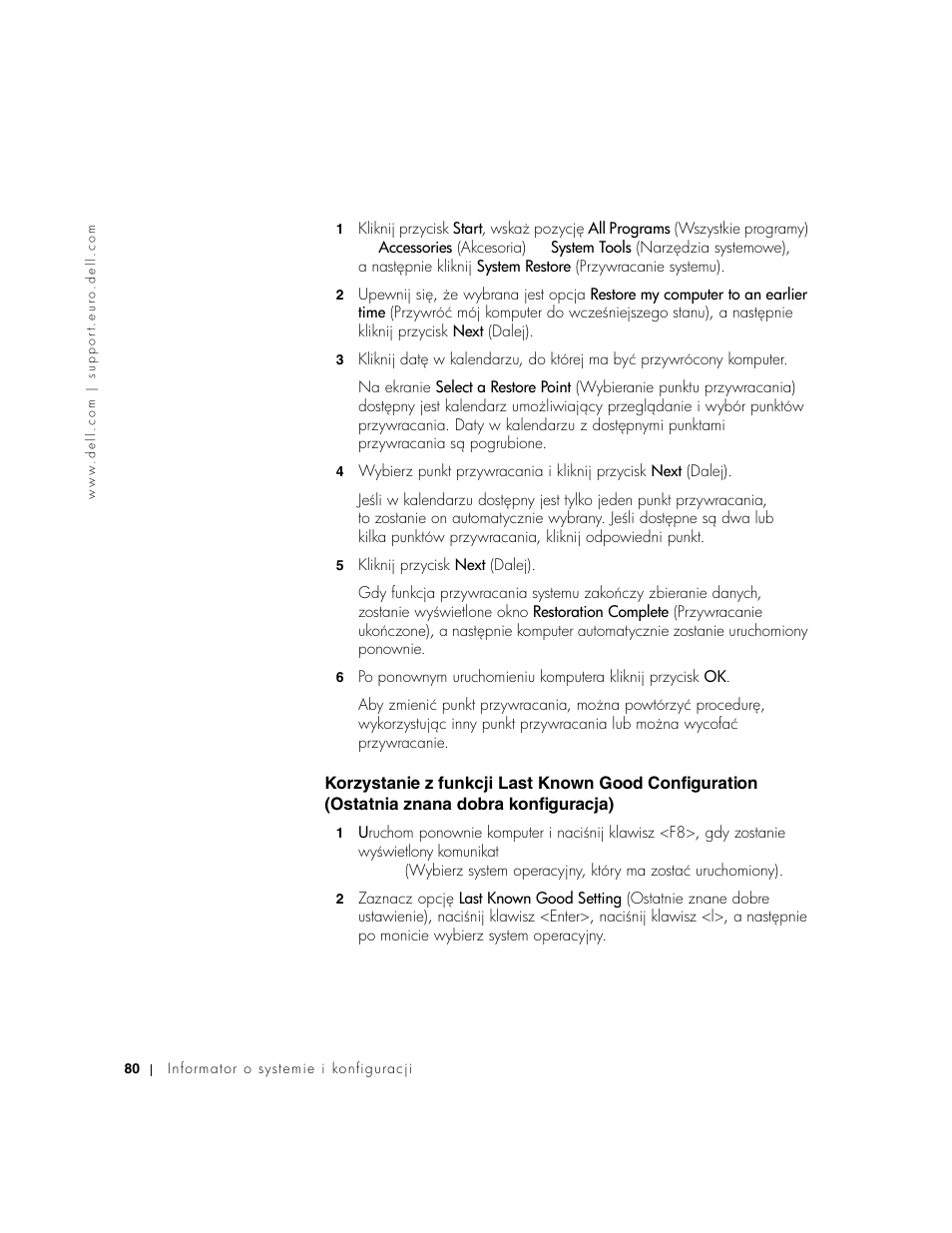 Dell Precision 650 User Manual | Page 80 / 154