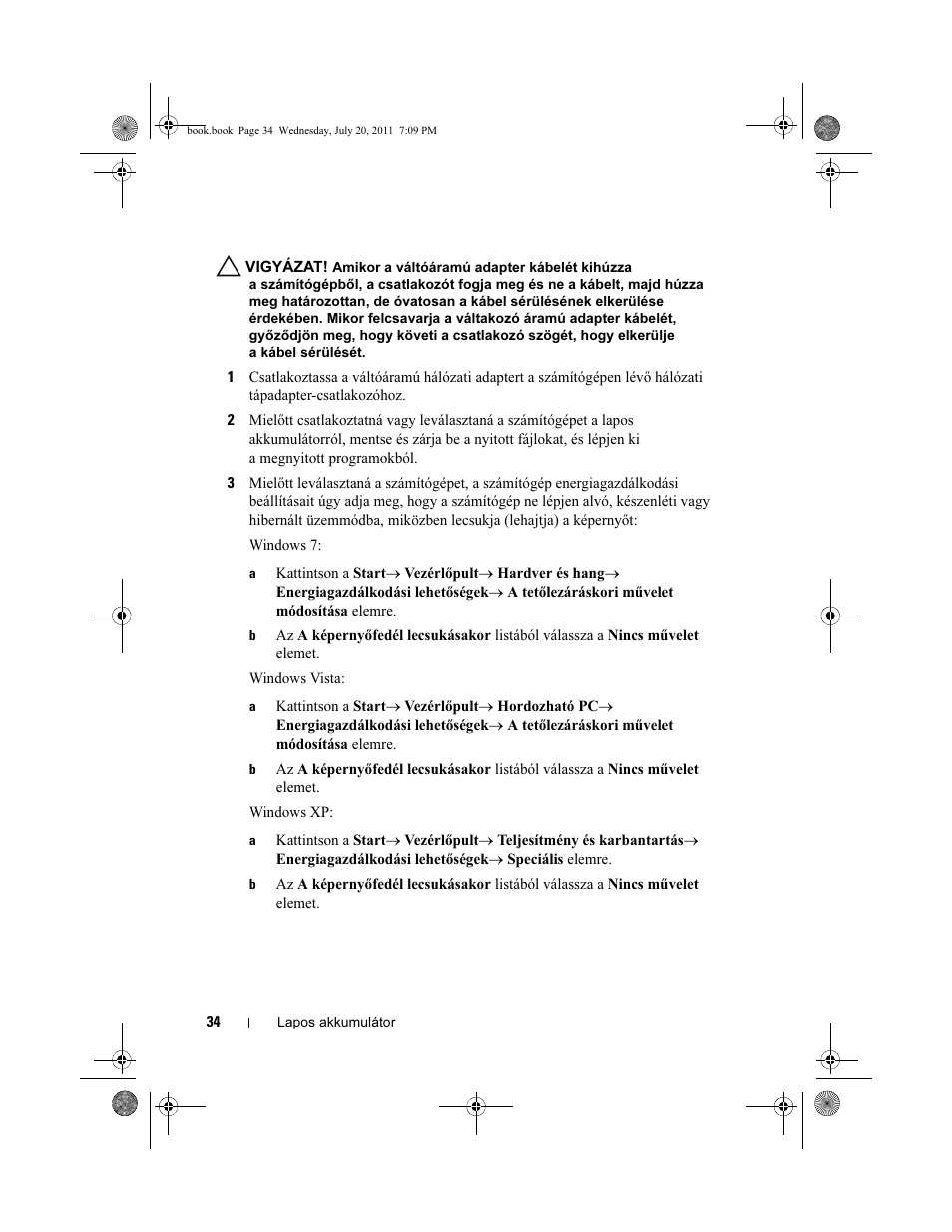 Dell Latitude E5520M (Early 2011) User Manual | Page 36 / 96