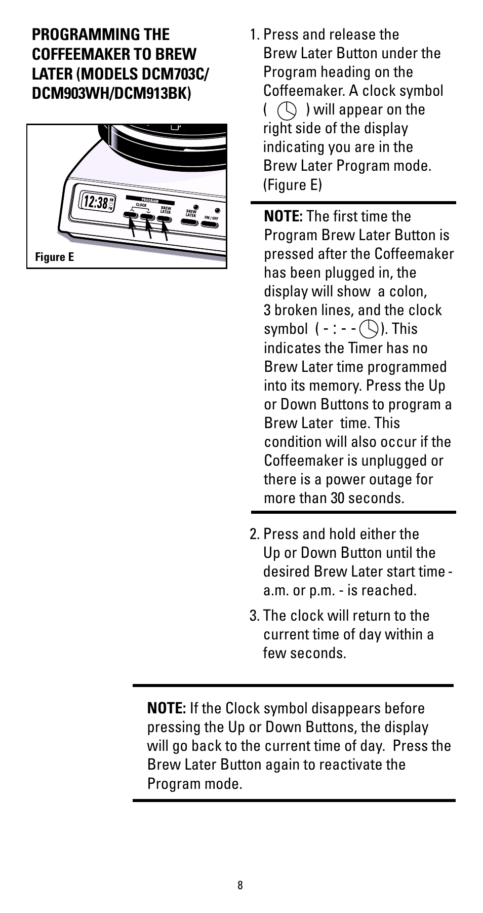 Black & Decker DCM912BK User Manual | Page 8 / 16