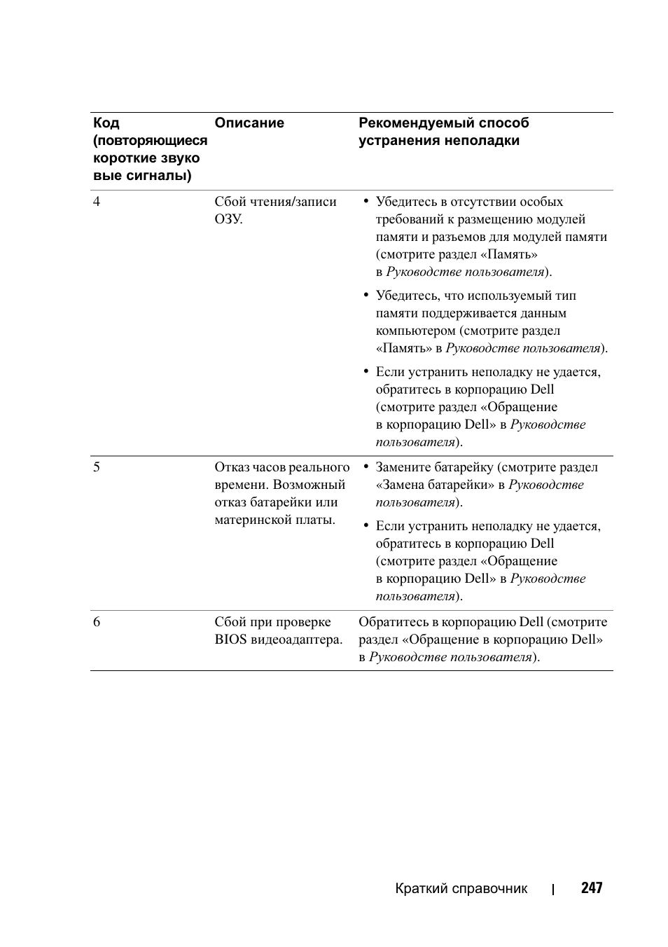 Dell Precision T5400 (Late 2007) User Manual | Page 247 / 340