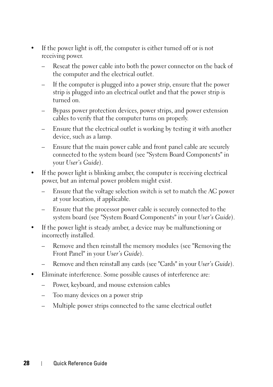 Dell Precision T5400 (Late 2007) User Manual | Page 28 / 340