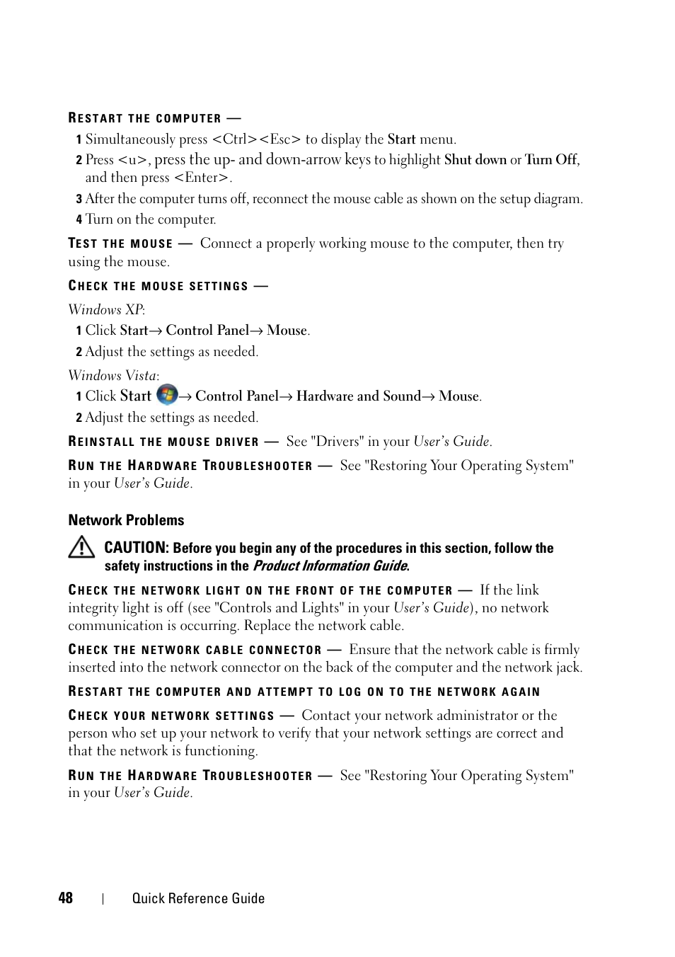 Dell Precision T5400 (Late 2007) User Manual | Page 48 / 340