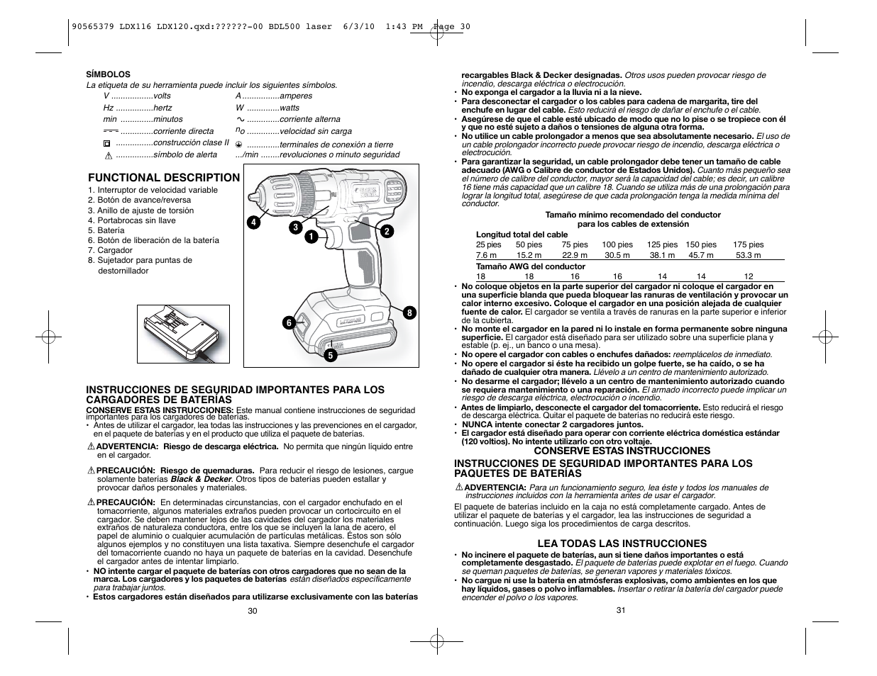 Black & Decker LDX116 User Manual | Page 16 / 21