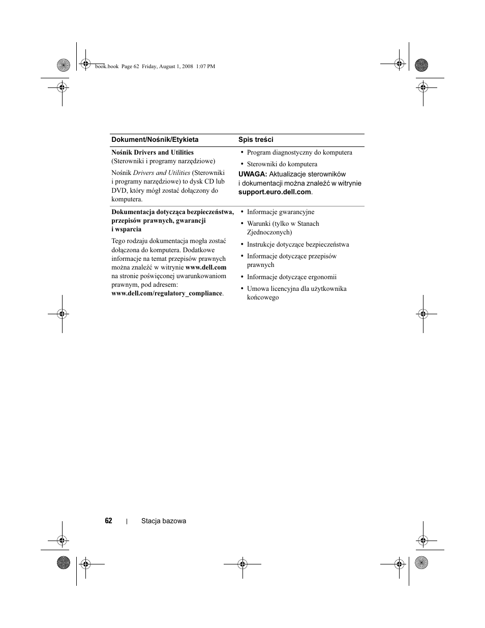 Dell Latitude E4200 (Late 2008) User Manual | Page 64 / 124