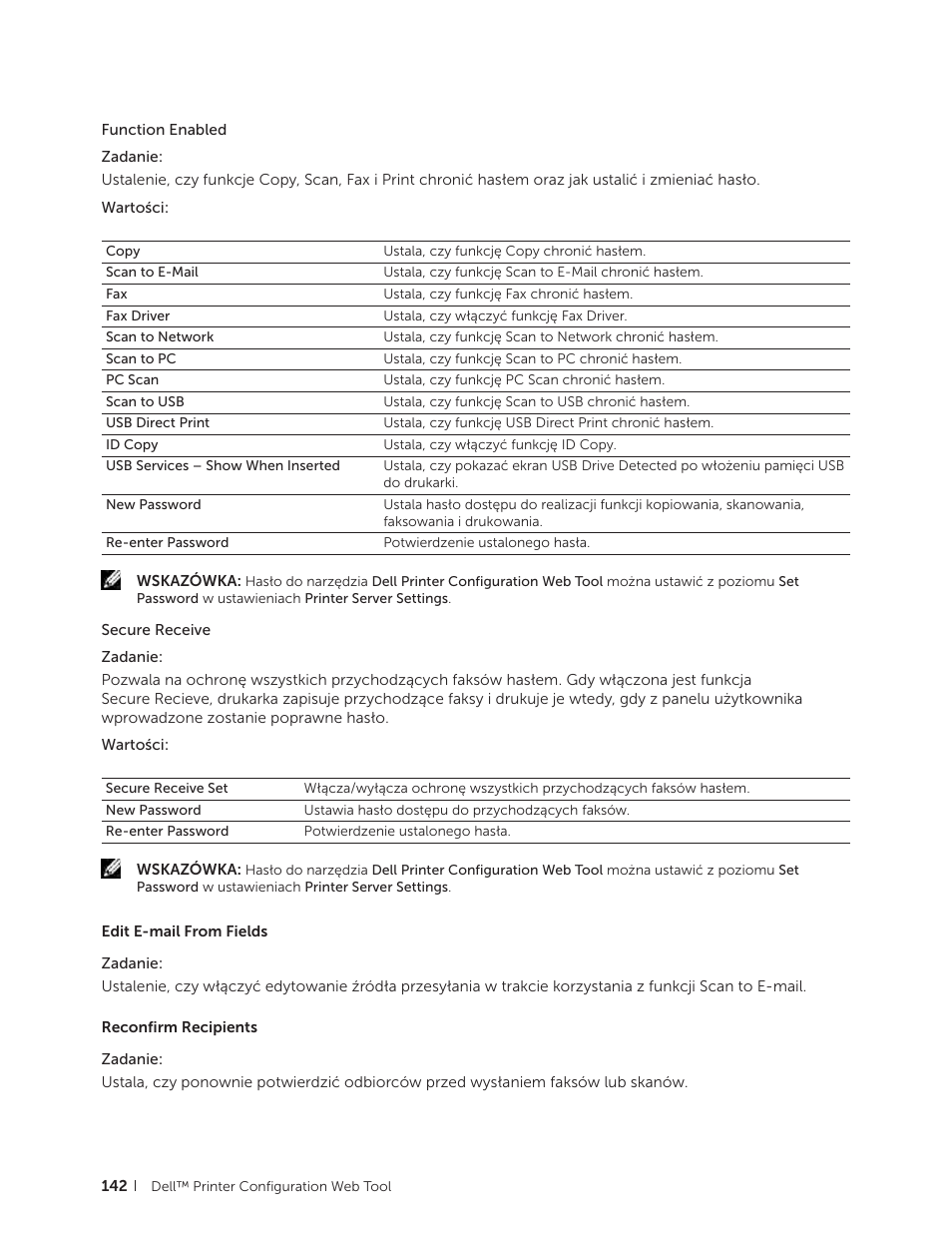 Dell C2665dnf Color Laser Printer User Manual | Page 142 / 564