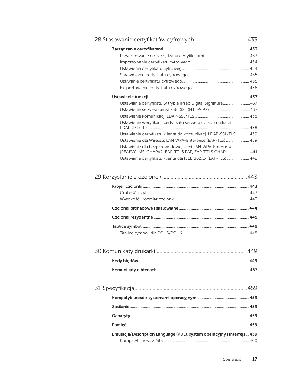 Dell C2665dnf Color Laser Printer User Manual | Page 17 / 564