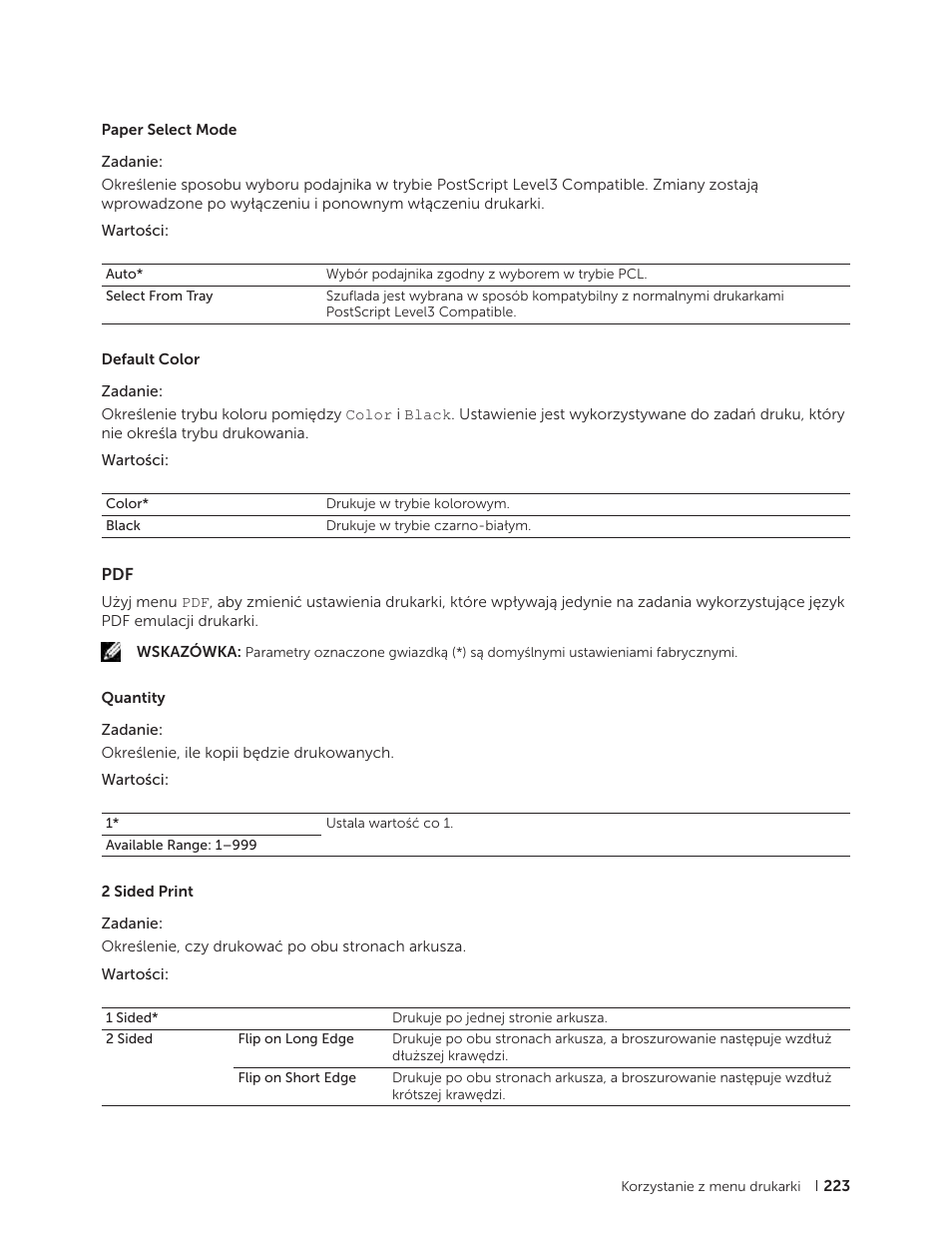 Dell C2665dnf Color Laser Printer User Manual | Page 223 / 564
