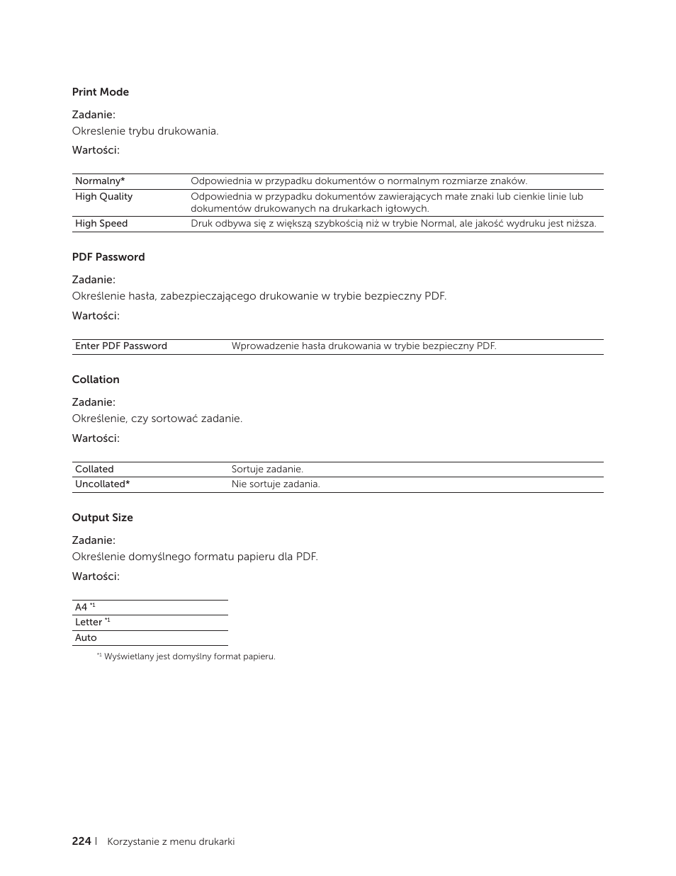 Dell C2665dnf Color Laser Printer User Manual | Page 224 / 564