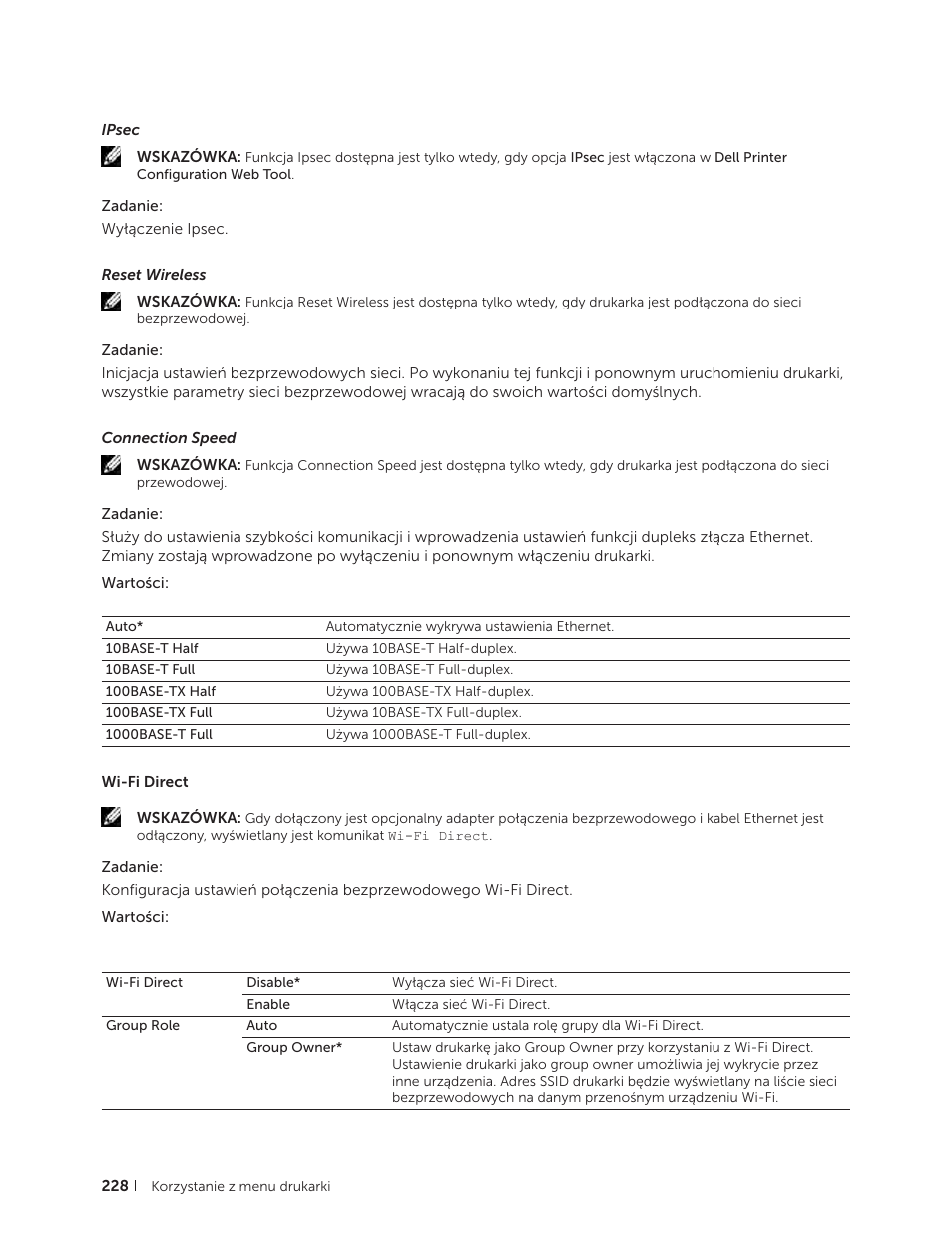 Dell C2665dnf Color Laser Printer User Manual | Page 228 / 564