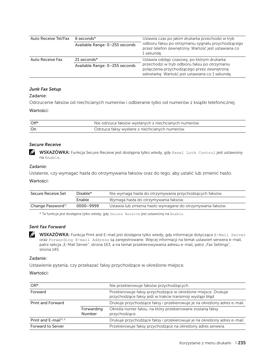 Dell C2665dnf Color Laser Printer User Manual | Page 235 / 564