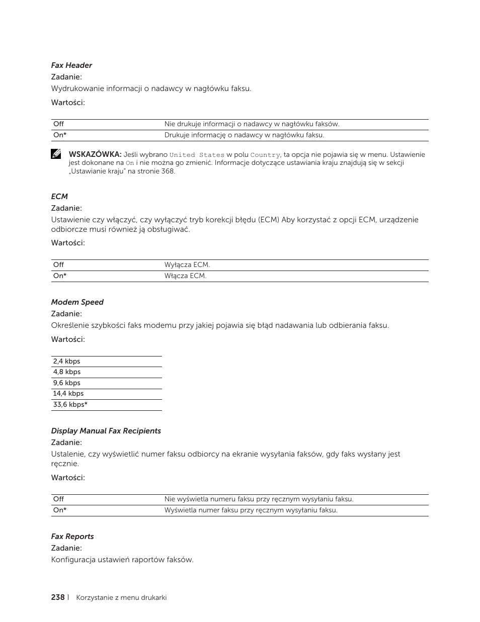 Dell C2665dnf Color Laser Printer User Manual | Page 238 / 564