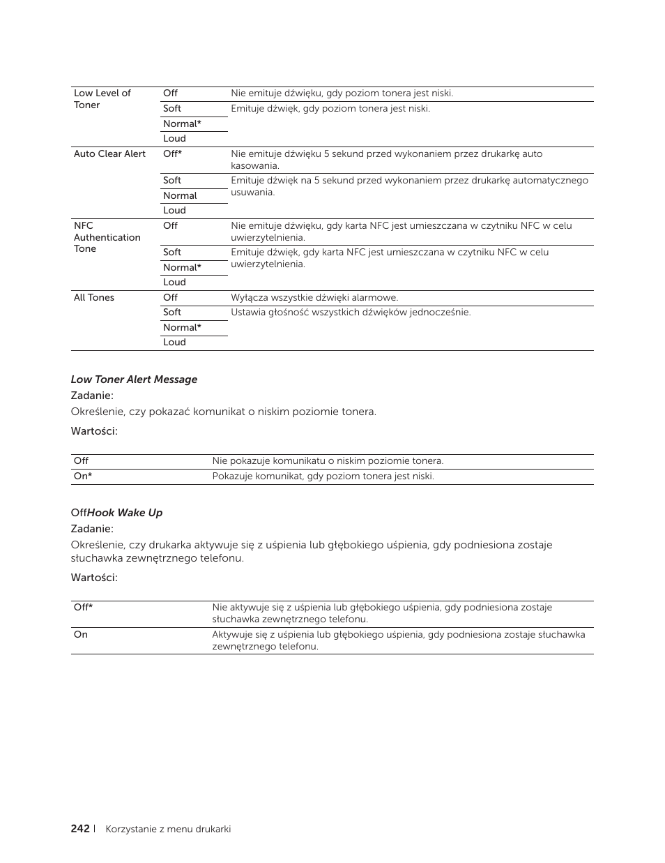Dell C2665dnf Color Laser Printer User Manual | Page 242 / 564