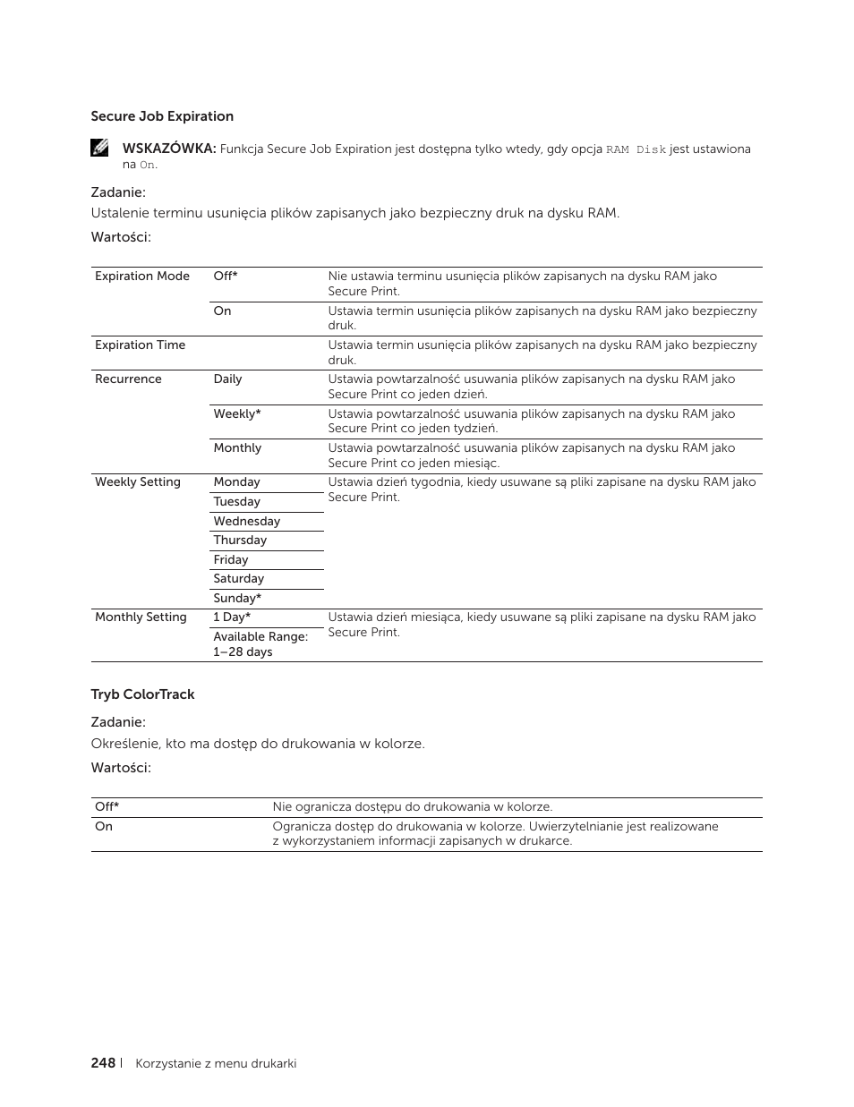 Dell C2665dnf Color Laser Printer User Manual | Page 248 / 564