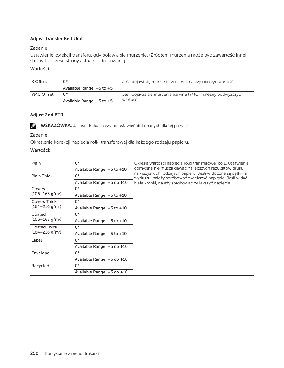 Dell C2665dnf Color Laser Printer User Manual | Page 250 / 564